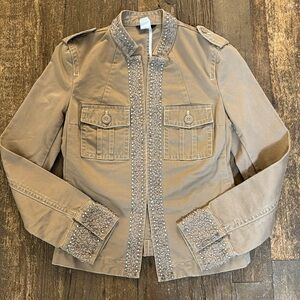 J.‎ Crew Embellished Field Jacket Size XS